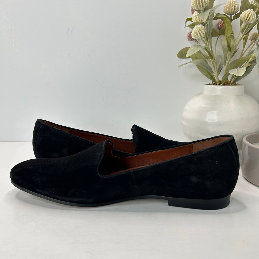 Vionic Willa Slip-on Suede Slip On Flat Black Women's 9.5 M NWOB Comfort Shoe - Picture 6 of 10